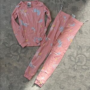 H&M Pink Unicorn Kids Pajama Set